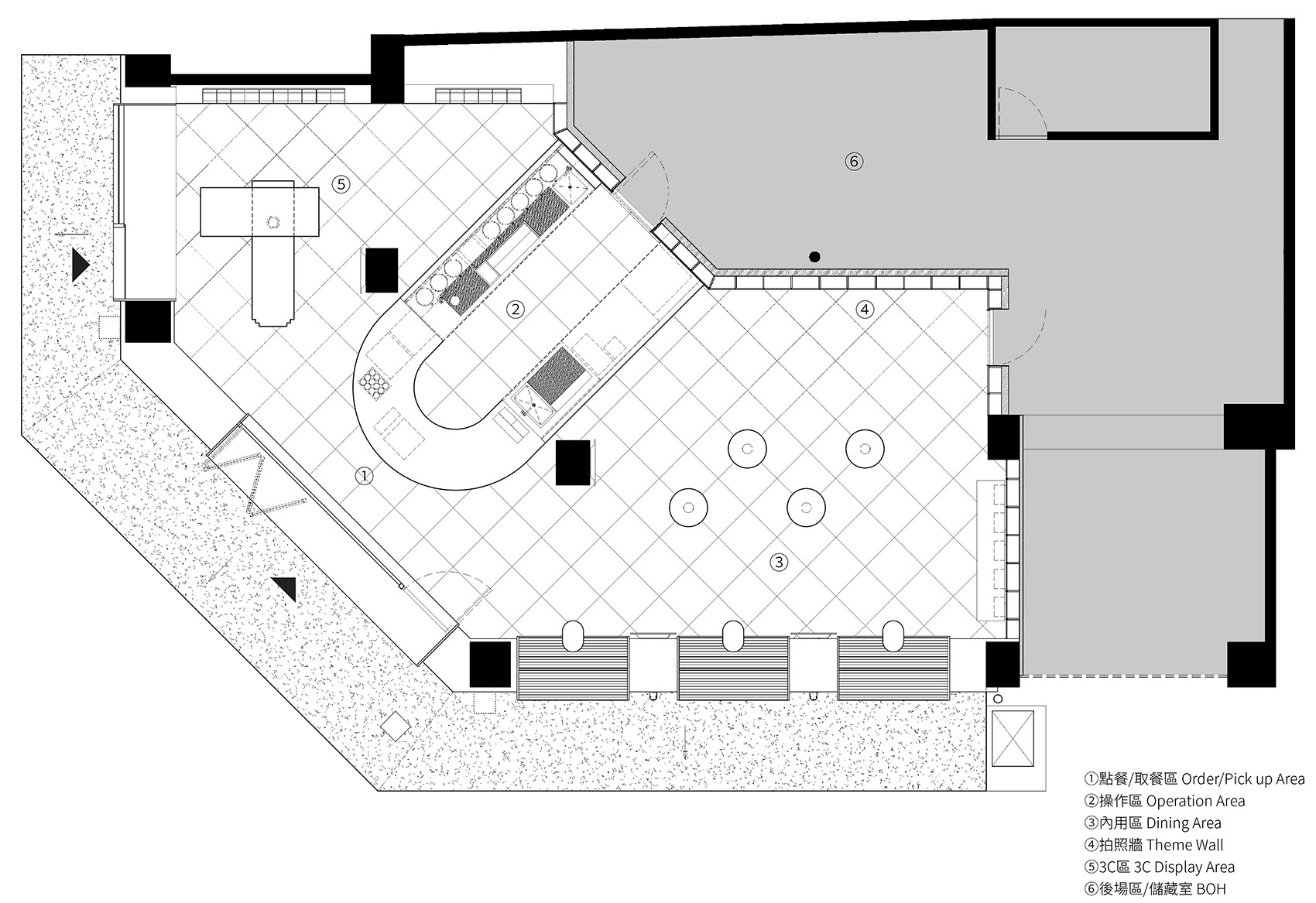 Q哥茶飲，台南 / 止行间设计研究室-57