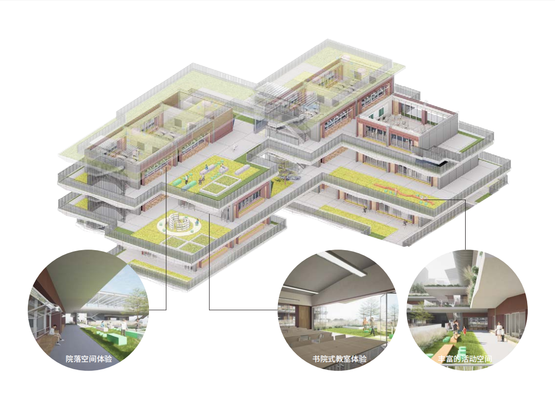 中标方案 | 立体书院：燕罗街道燕川九年一贯制学校新建工程 / 深大建筑设计院-拾陌工作室-13
