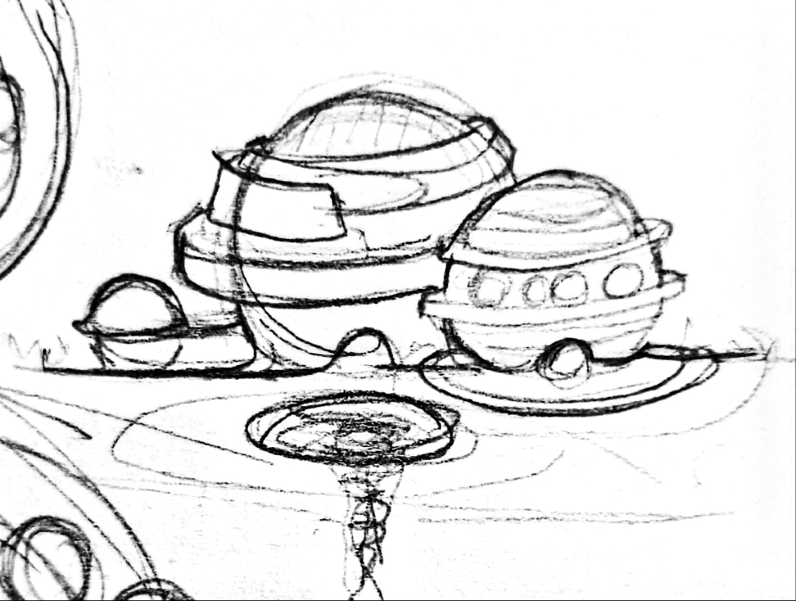 Maquette Of Architecture Theories (Blob Architecture)-11