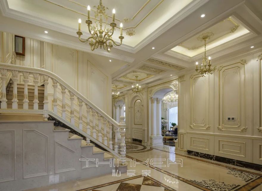 董则锋的豪华欧式别墅设计 | 暨阳湖别墅双拼-1
