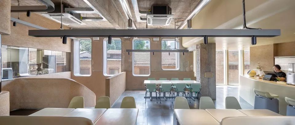 人与空间的亲密关系，手禾火餐厅空间设计  大田作物-8