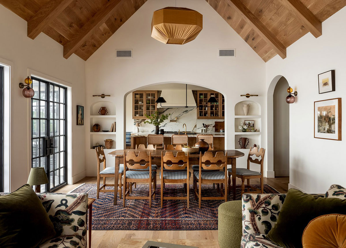 阳光明媚的加州 Tudor 家居设计-7