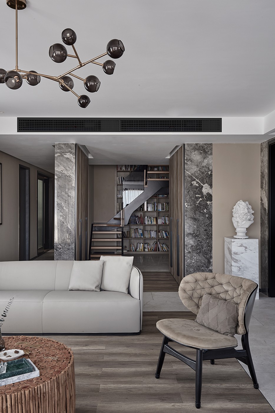 《所谓遇见》 | 冷峻与温暖共融的现代家居设计-12