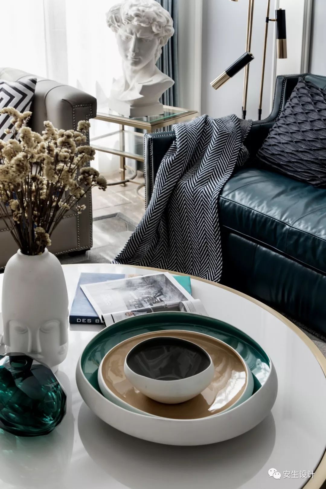 柯桥龙湖原著现代美式联排别墅-17