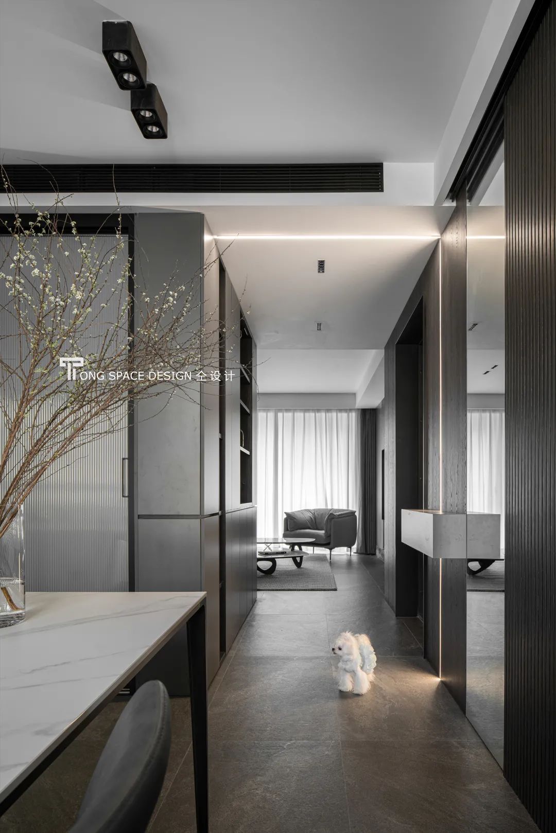 夜曲 · 现代极简诗意空间,舞动人生的精彩丨仝设计-57