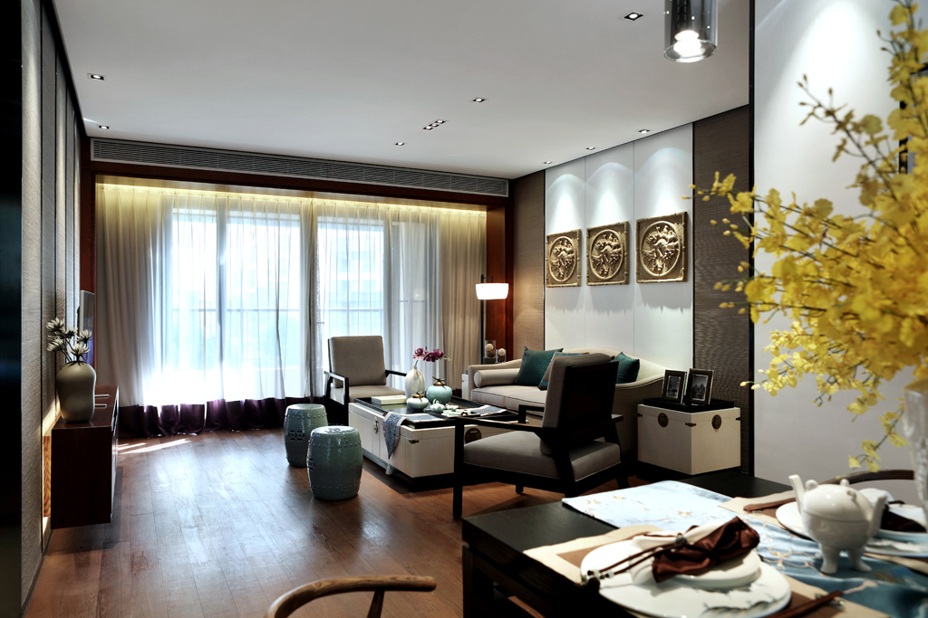 现代中式样板房设计 | 传统与时尚的完美碰撞-21