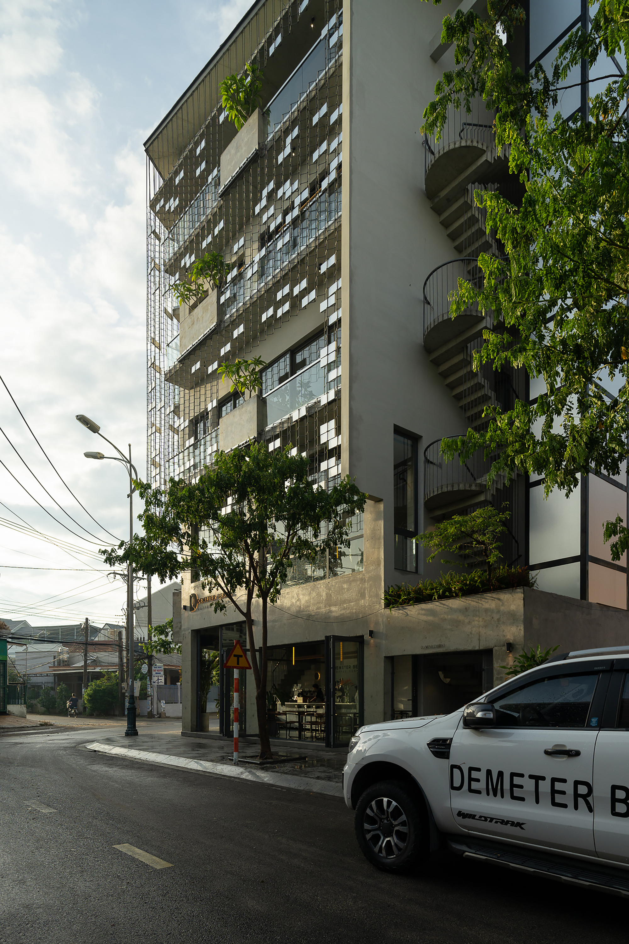 Demeter Beans II 咖啡店和 D 公寓丨越南丨KCONCEPT,KOHARCHITECTS-10