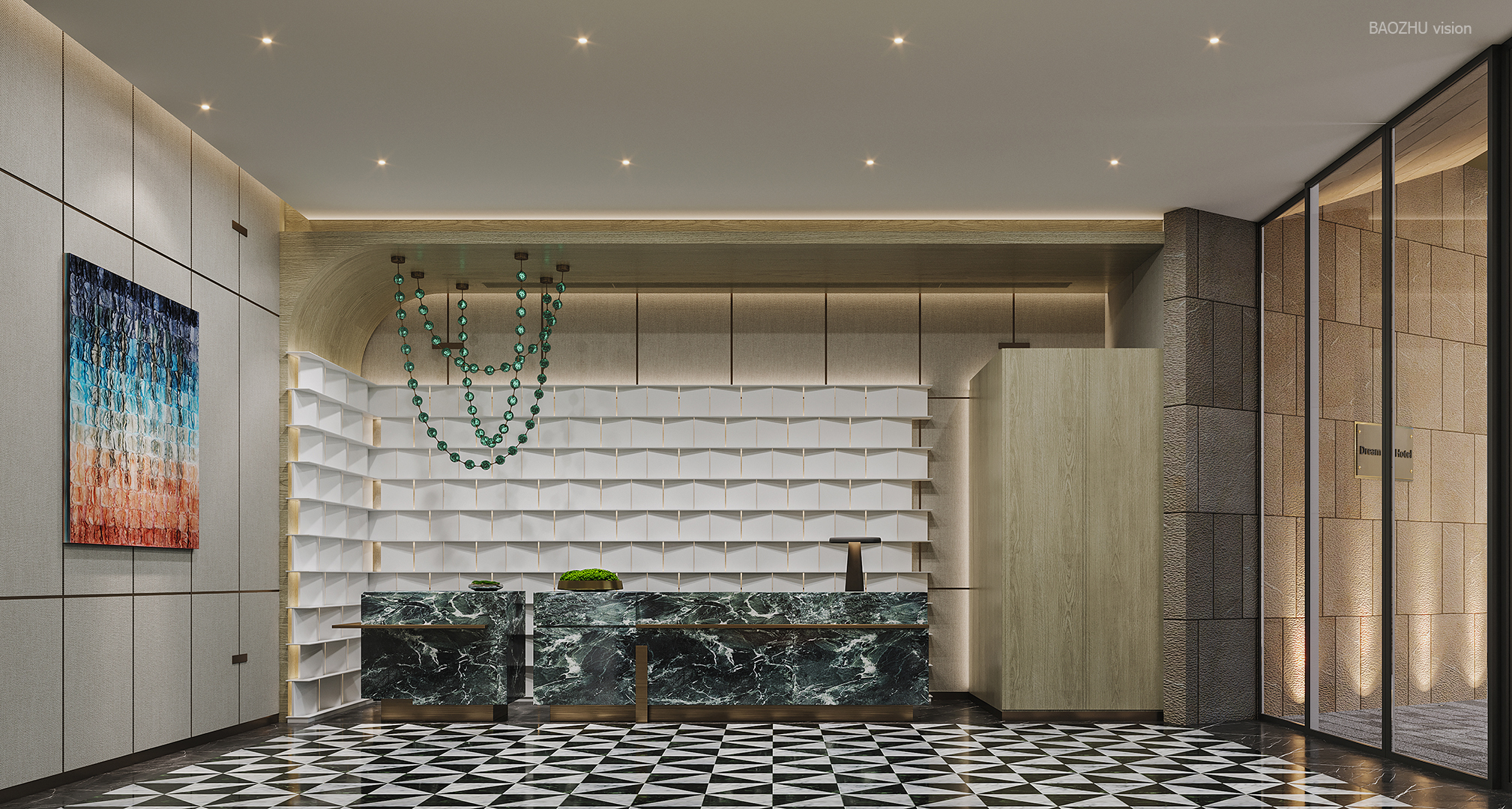 君屿酒店效果图方案丨中国长沙丨湖南米修设计-7