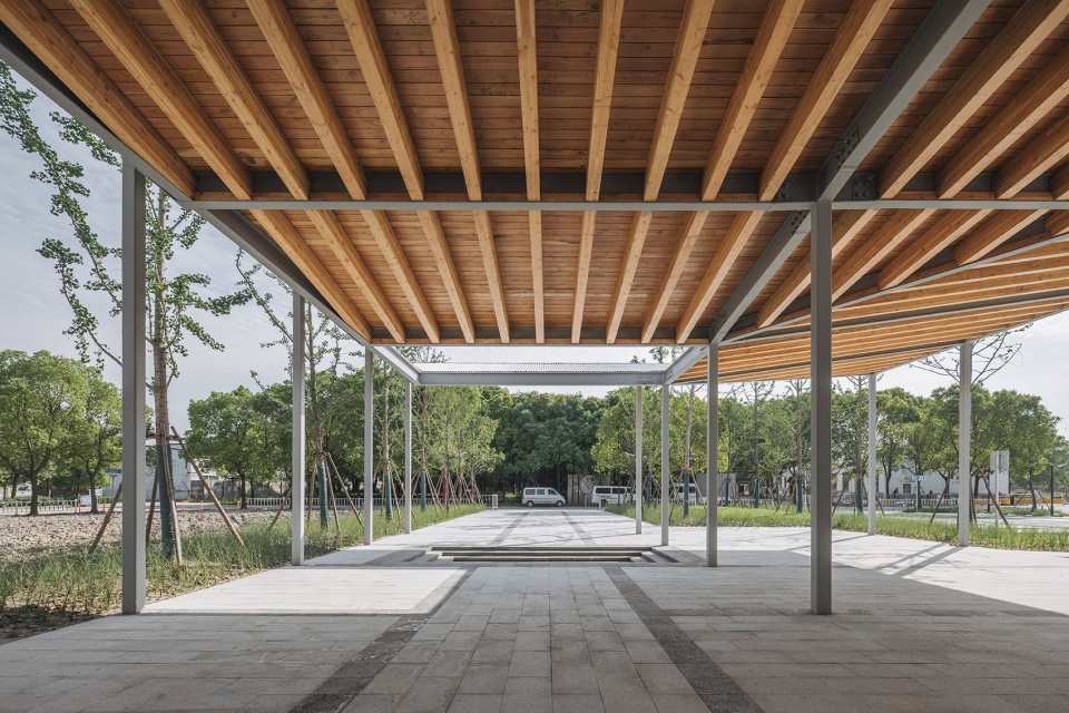 嘉北郊野公园西北游客中心丨致正建筑工作室-9