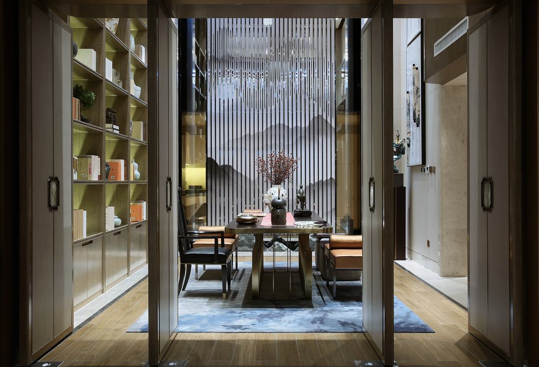 上海天鼓装饰设计-风尚新中式<梦回唐朝>-39