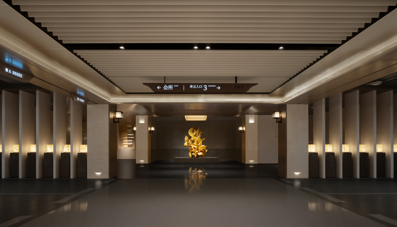 曲江金茂府丨中国西安丨软装SRD丨赛瑞迪普,室内水平线,艺术品他物-27