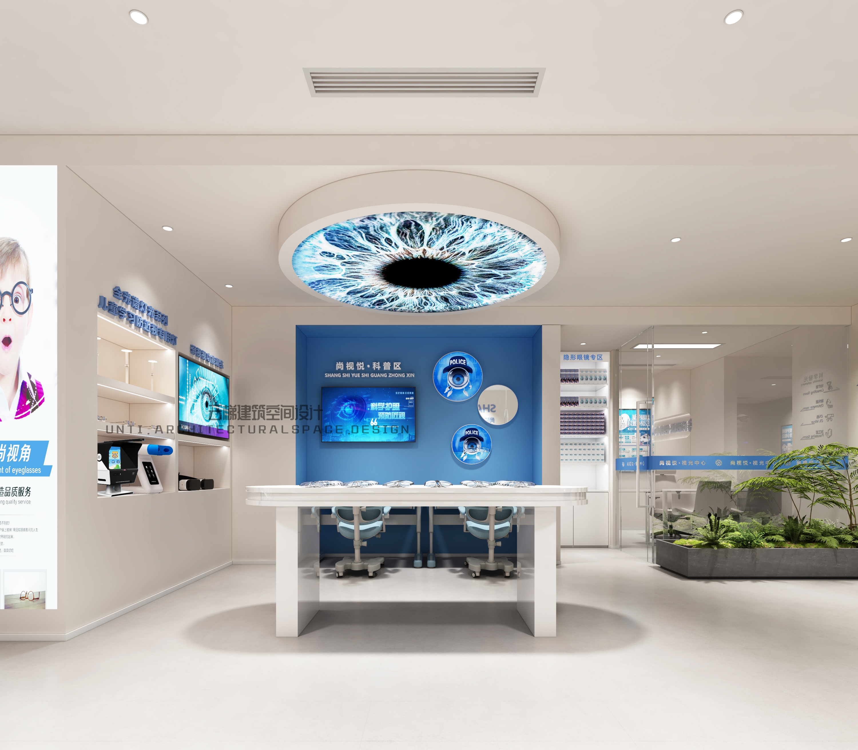 眼视光中心丨中国广州丨云梯建筑空间设计-14