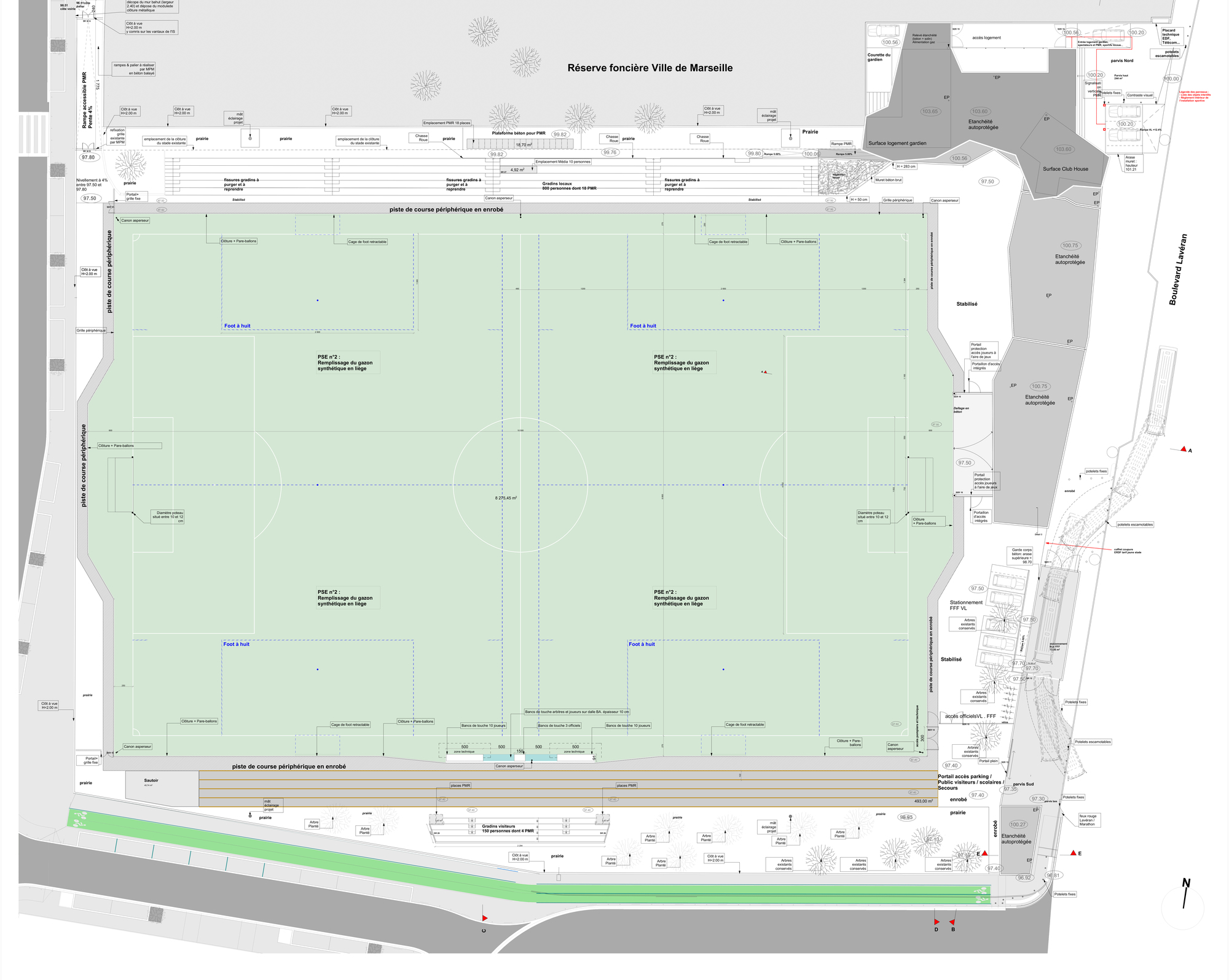 Malpasse Stadium / Guillaume Pepin architect + Fabrice Giraud architect-12