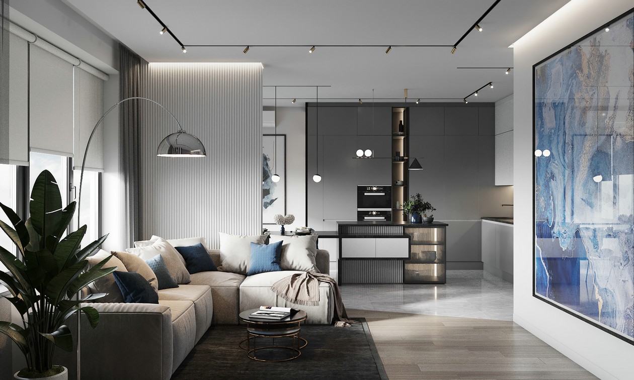 84平米 现代简约风！-0