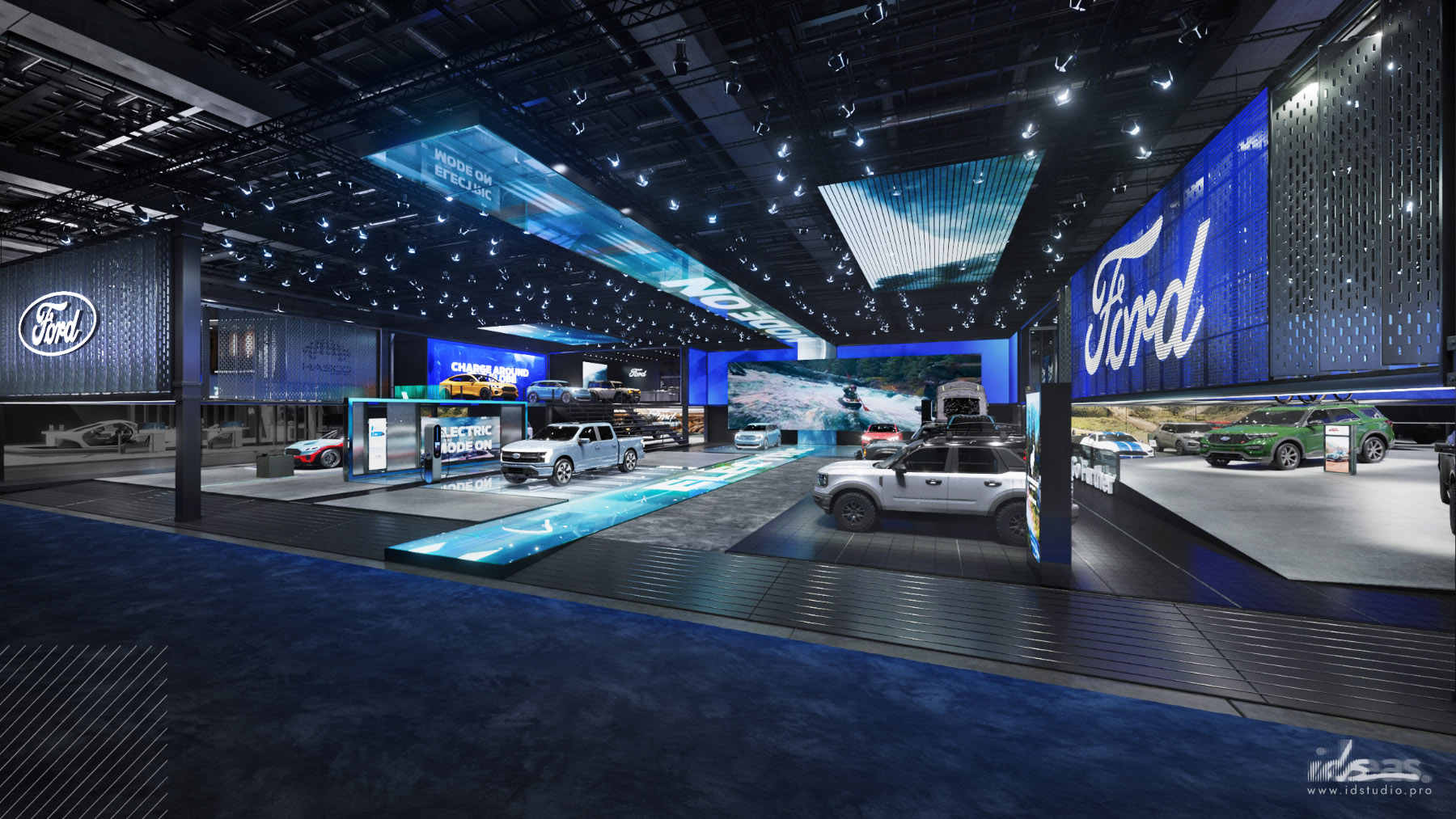福特汽车展位设计-3