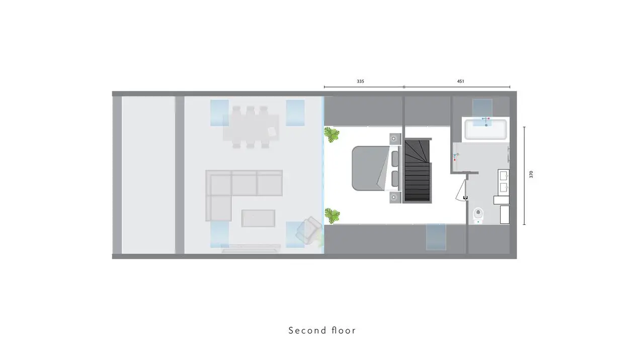 荷兰运河畔的舒适宁静设计师 Loft 之家-3
