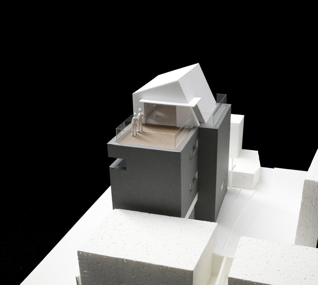 韩国智能建筑的岩石阴影小屋-55