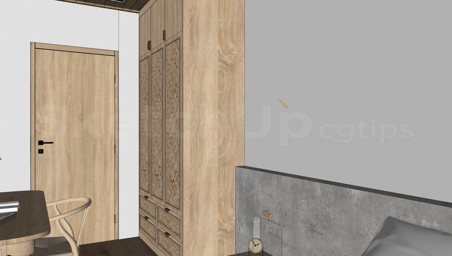 Sketchup公寓模型丨Compa Academy-11
