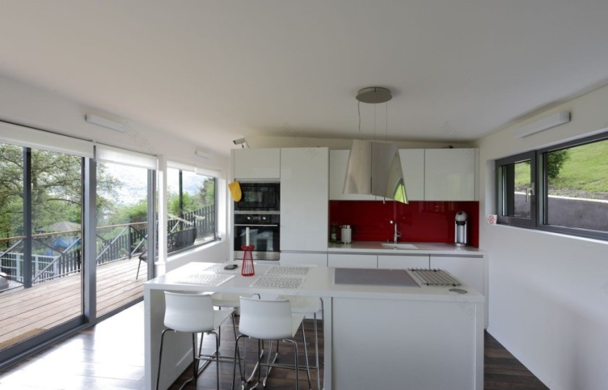 私人块状房屋项目(建在陡峭斜坡上)丨捷克丨3+1 architekti设计工作室-25