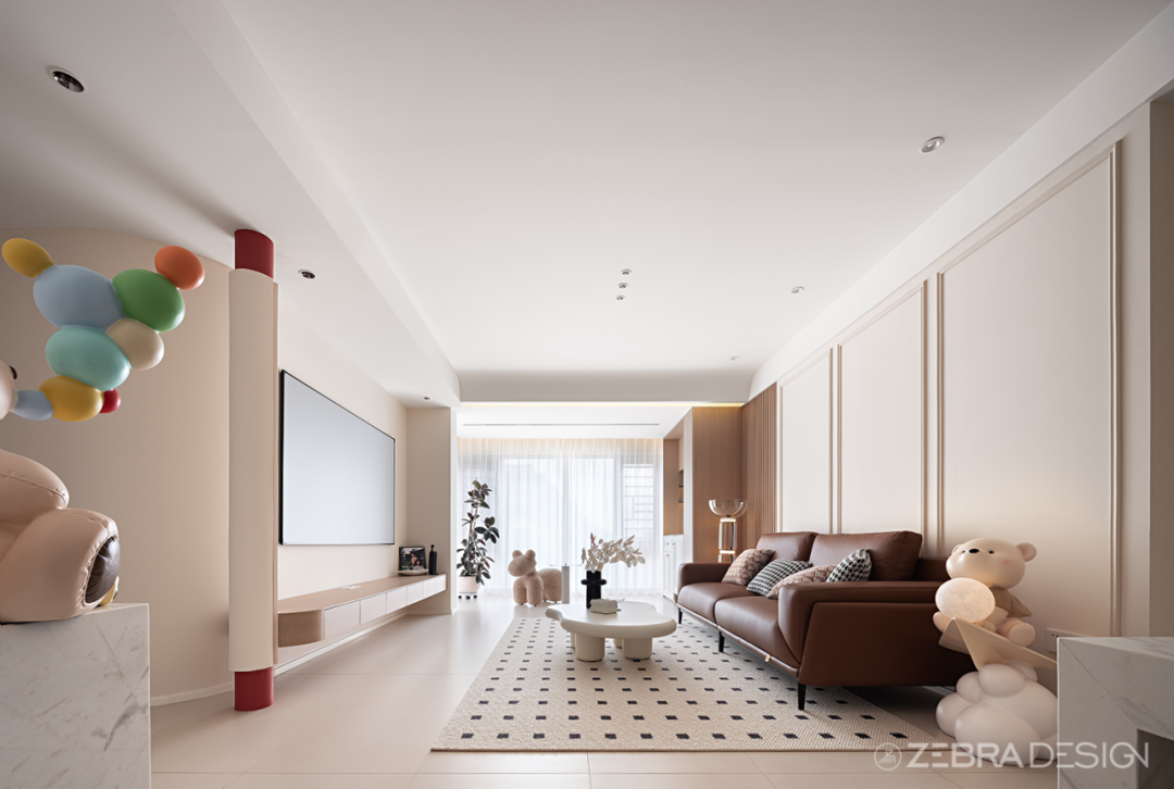 奶咖旋律中的现代轻法和谐空间丨中国桂林丨斑马设计事务所-19