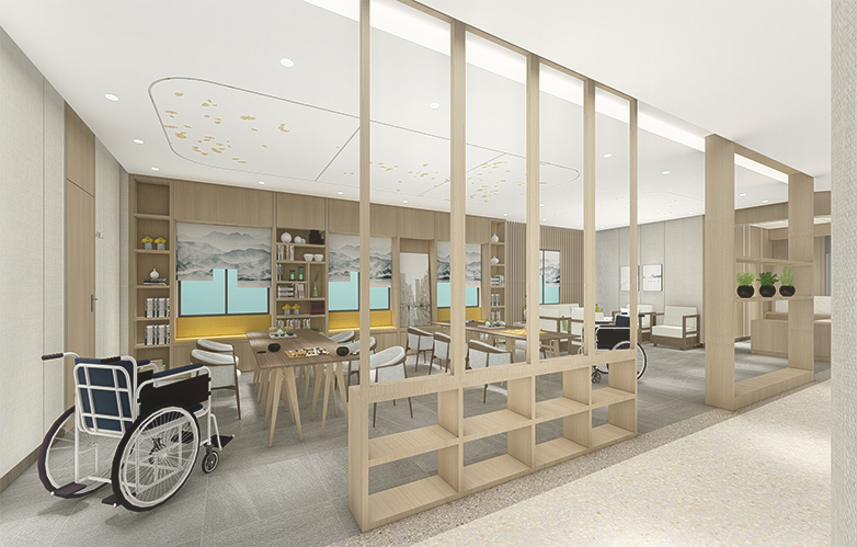 旅游养老模式下的适老性度假村空间设计-5