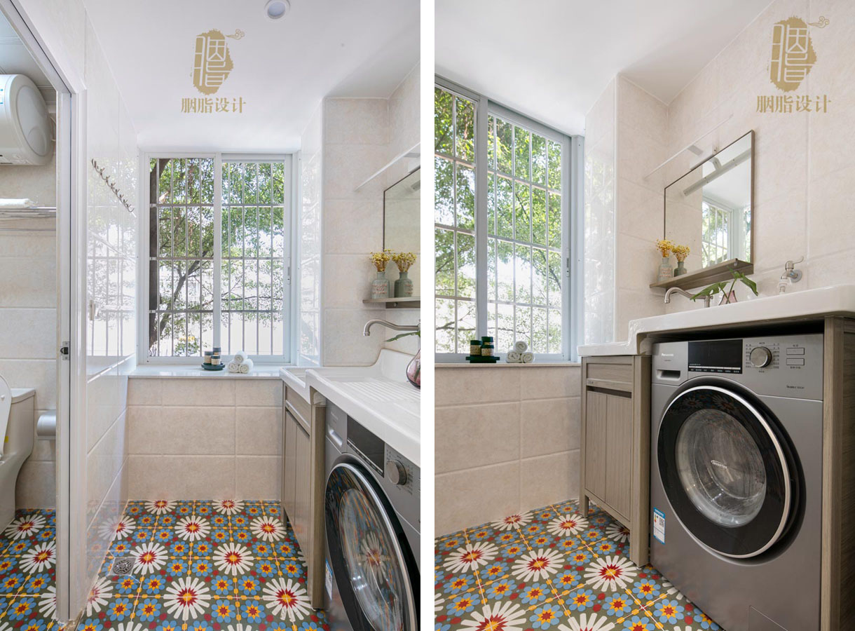 华南理工南秀村四口之家北欧风改造-62