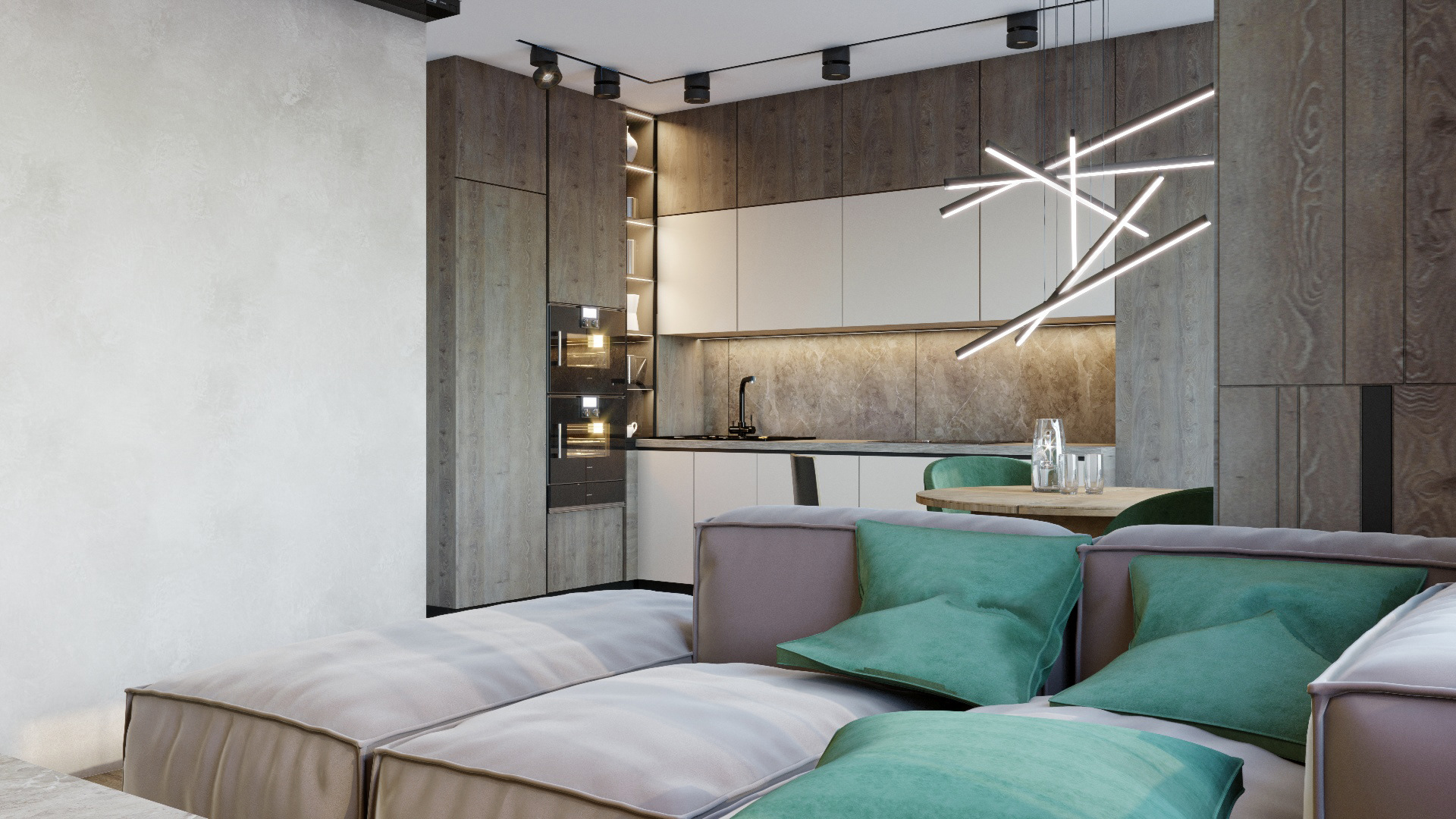 Novosibirsk 公寓室内设计丨俄罗斯新西伯利亚丨Alena Rubtsova-11