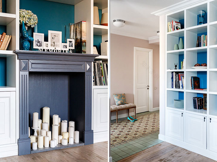 莫斯科彩色家庭公寓设计-28