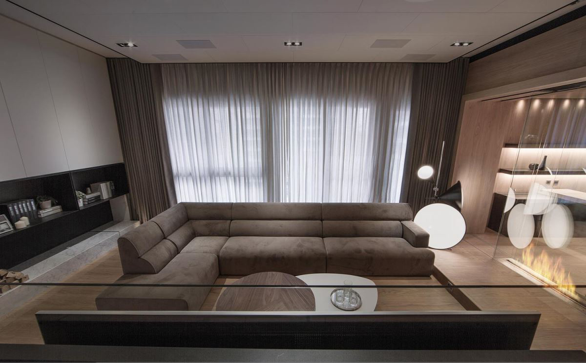 165m²自然欧美风住宅  璧川设计-4