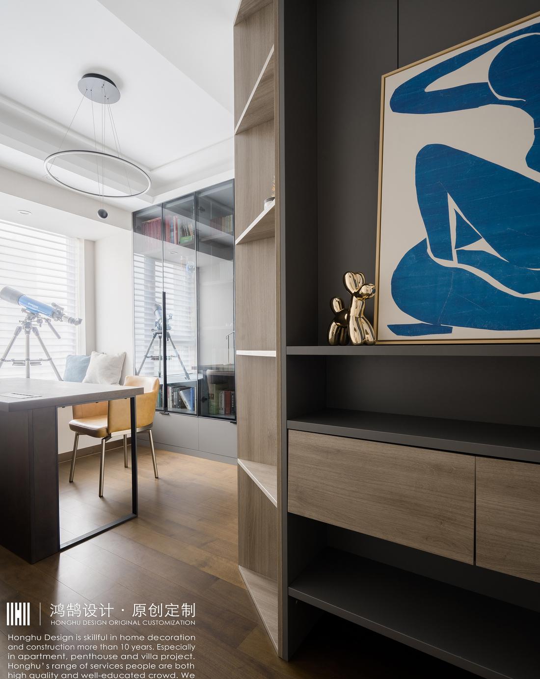 上海平层温馨家居空间设计丨中国上海丨鸿鹄设计-23