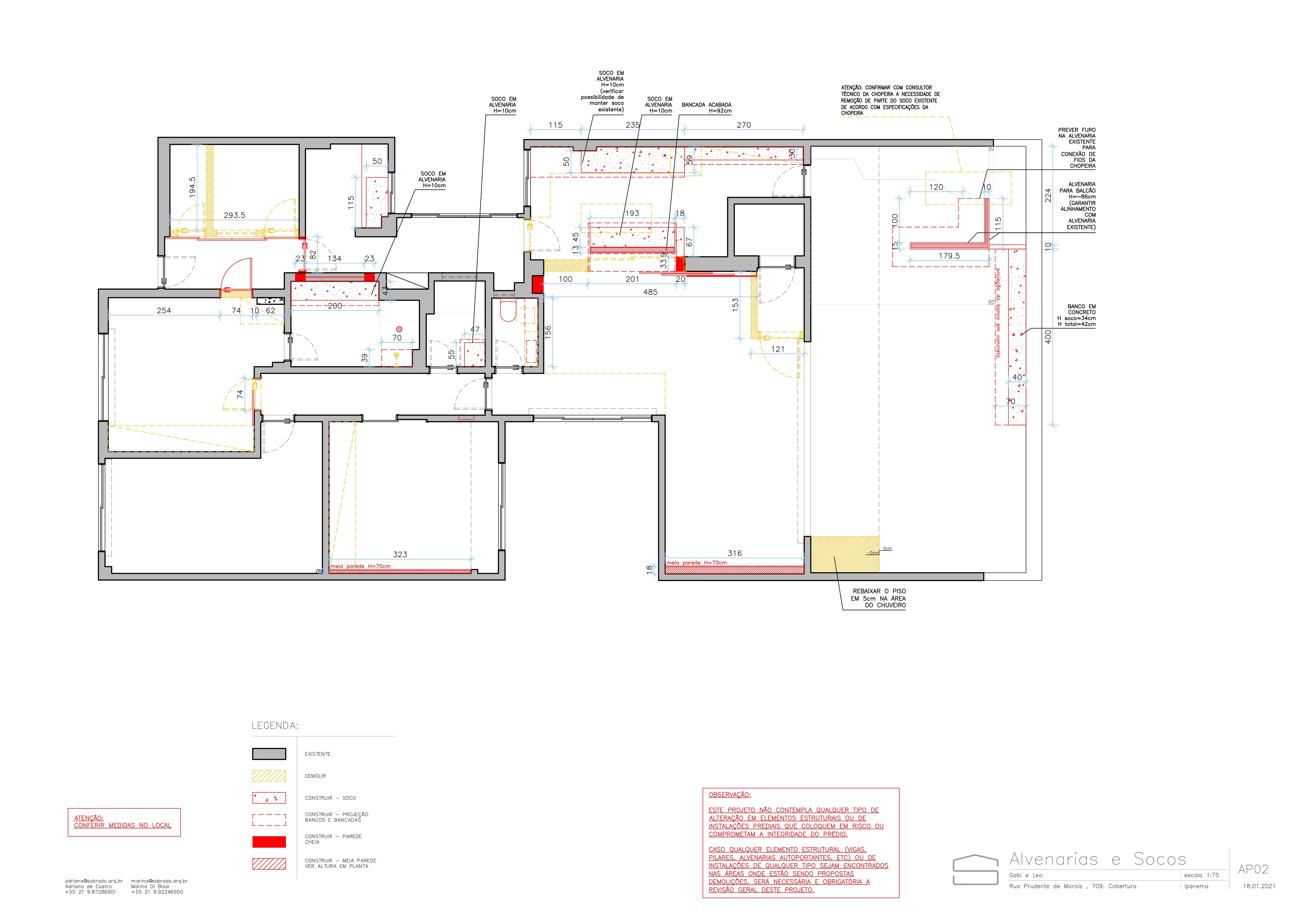 加比和利奥公寓丨Adriana de Castro 和 Marina Di Blasi-28