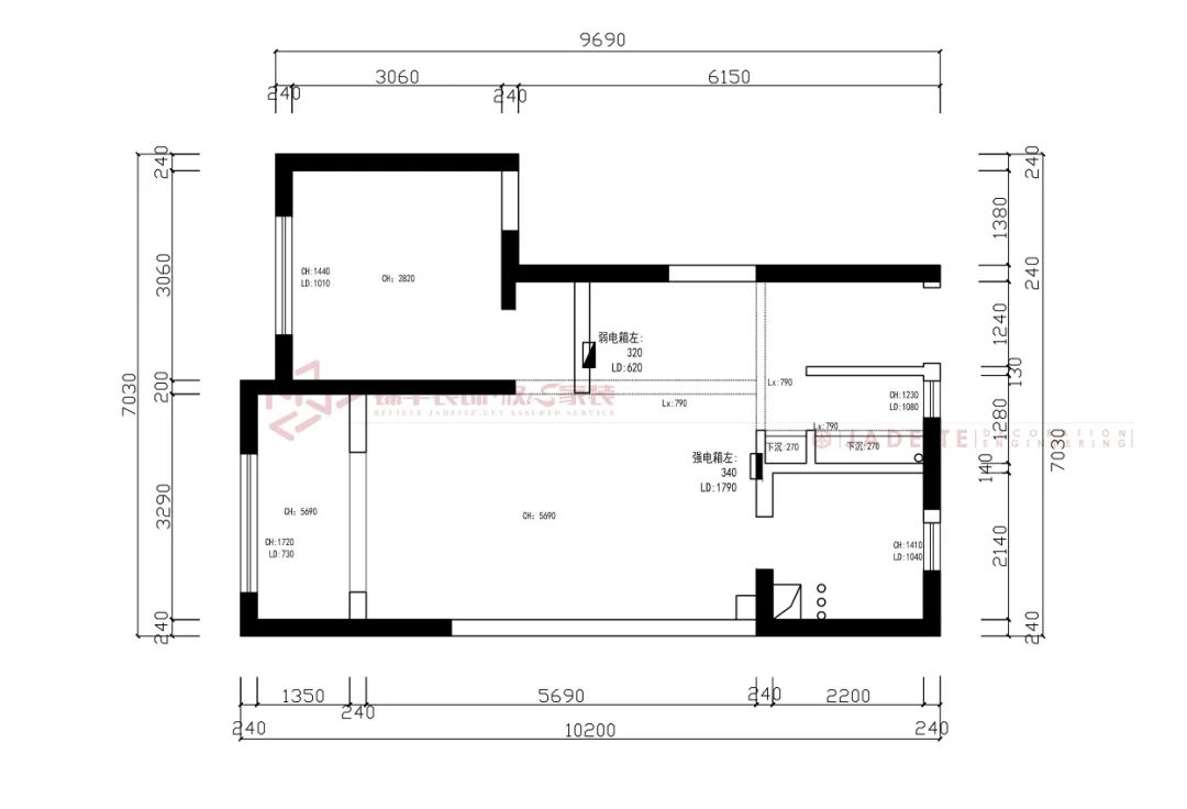 中海富仕居现代简约复式设计丨殷烨-36