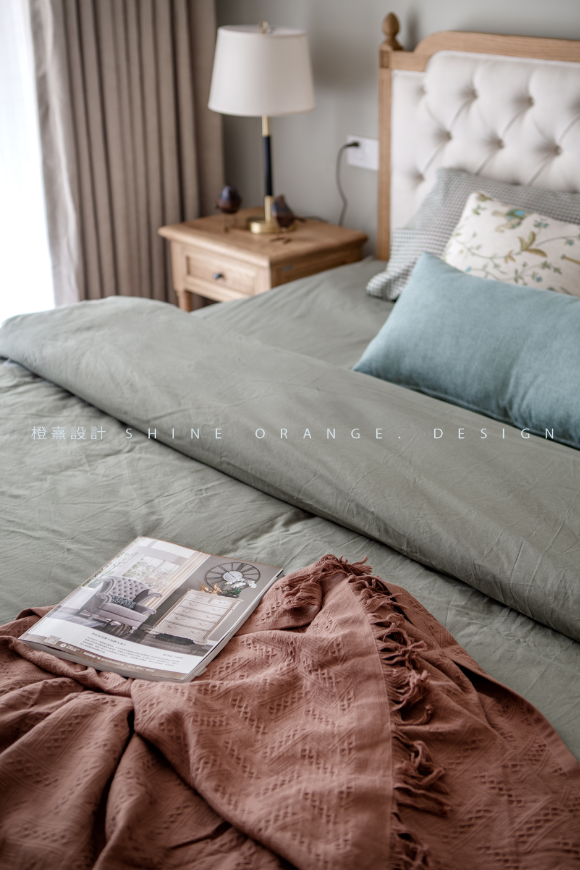 《橙熹设计》宁波现代美式别墅,温馨浪漫,打造舒适居家空间-40