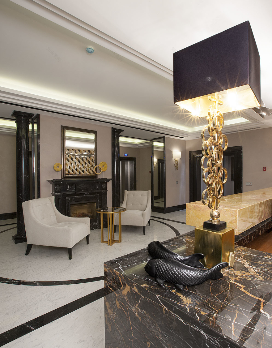 俱乐部住宅门厅及公共区域设计丨俄罗斯彼尔姆-5