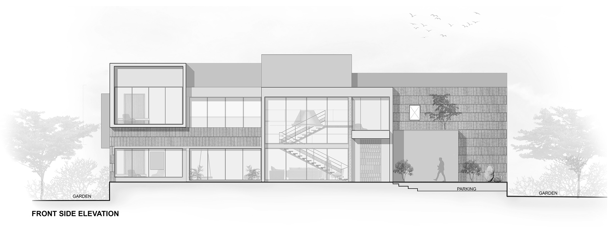 白宫丨印度丨The Grid Architects-21