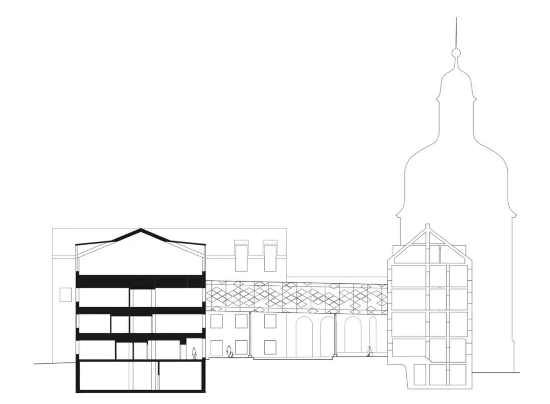 卡兰德斯卡医院扩建工程 | 新旧融合，尊重原建筑风格-24