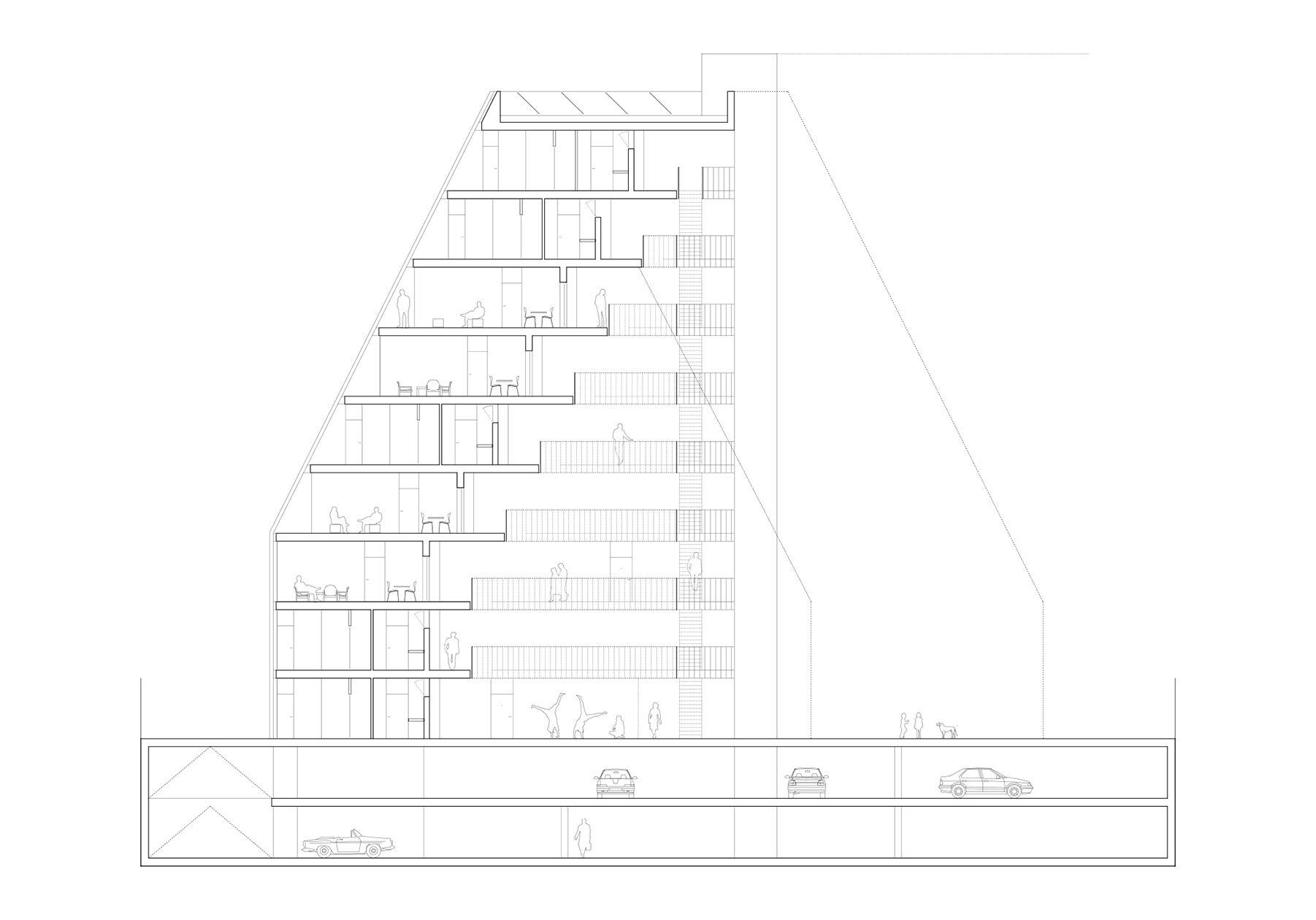 “mat”公共住房项目丨西班牙马德里丨estudio__entresitio等团队及个人-13