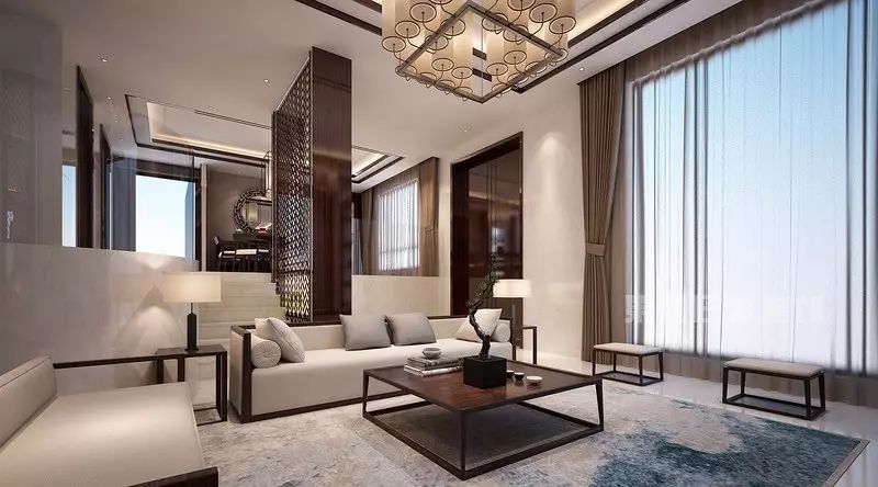 徐立刚作品 | 大华观止500㎡效果图，演绎新中式的别样雅致-23