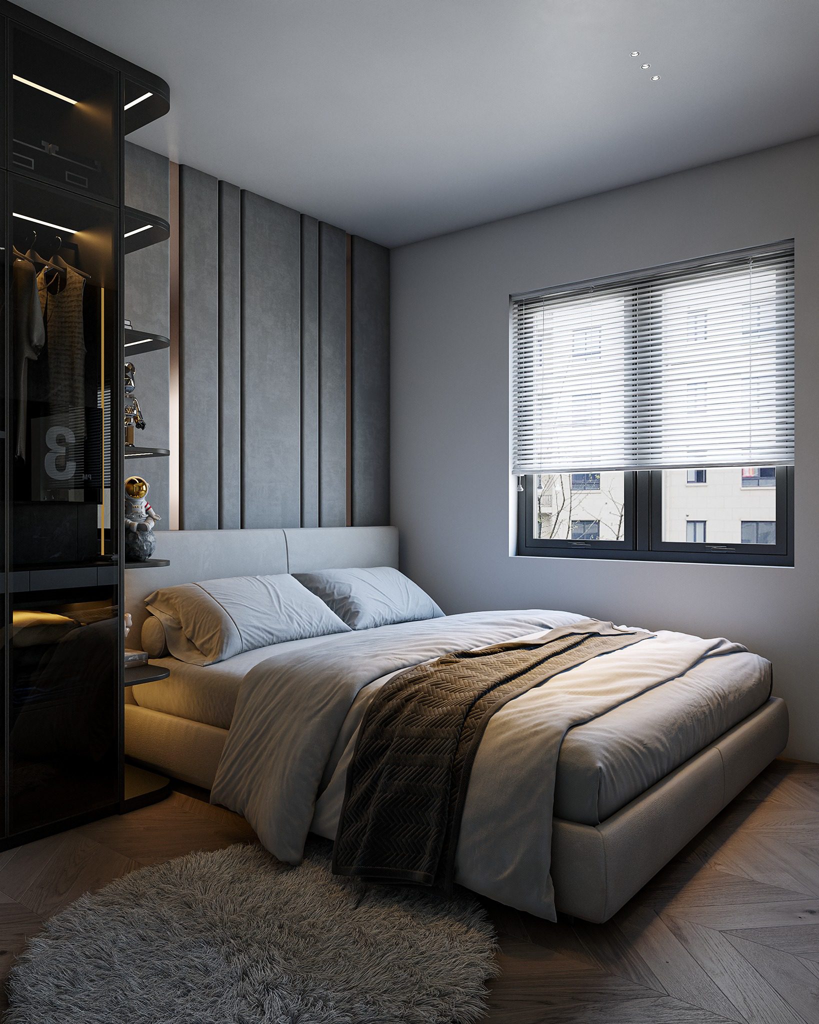 Sketchup卧室室内模型丨Hieu Decor-4