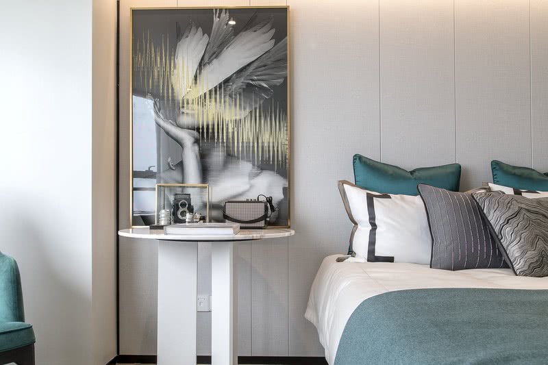 纽约 MoMA 艺术风格融入凯达尔国际 LOFT【黛】公寓设计-1