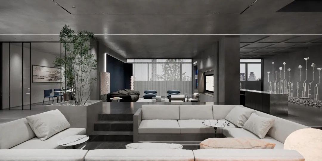 约克 VRF 中央空调城市展示中心丨中国常德丨周笙笙全案设计工作室-13