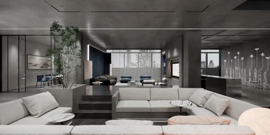 约克 VRF 中央空调城市展示中心丨中国常德丨周笙笙全案设计工作室-13