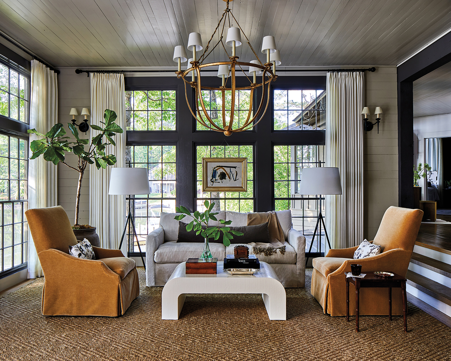 阿拉巴马湖景住宅丨美国阿拉巴马丨Leigh Misso（室内与景观）,Kevin Misso（施工）-1