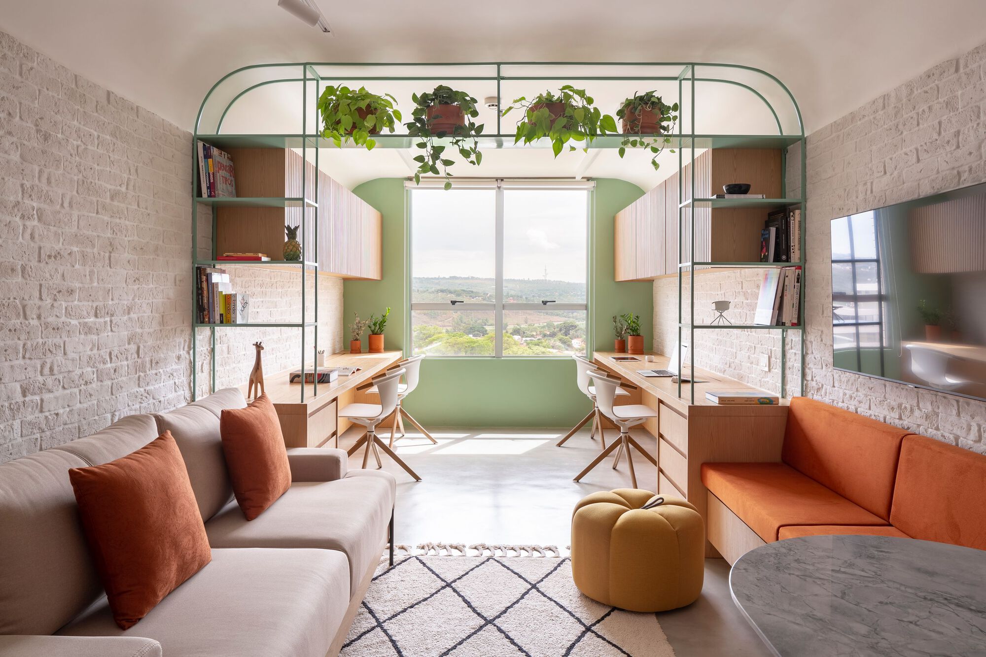 家庭工作室丨巴西巴西利亚丨Studio Clarice Semerene-12