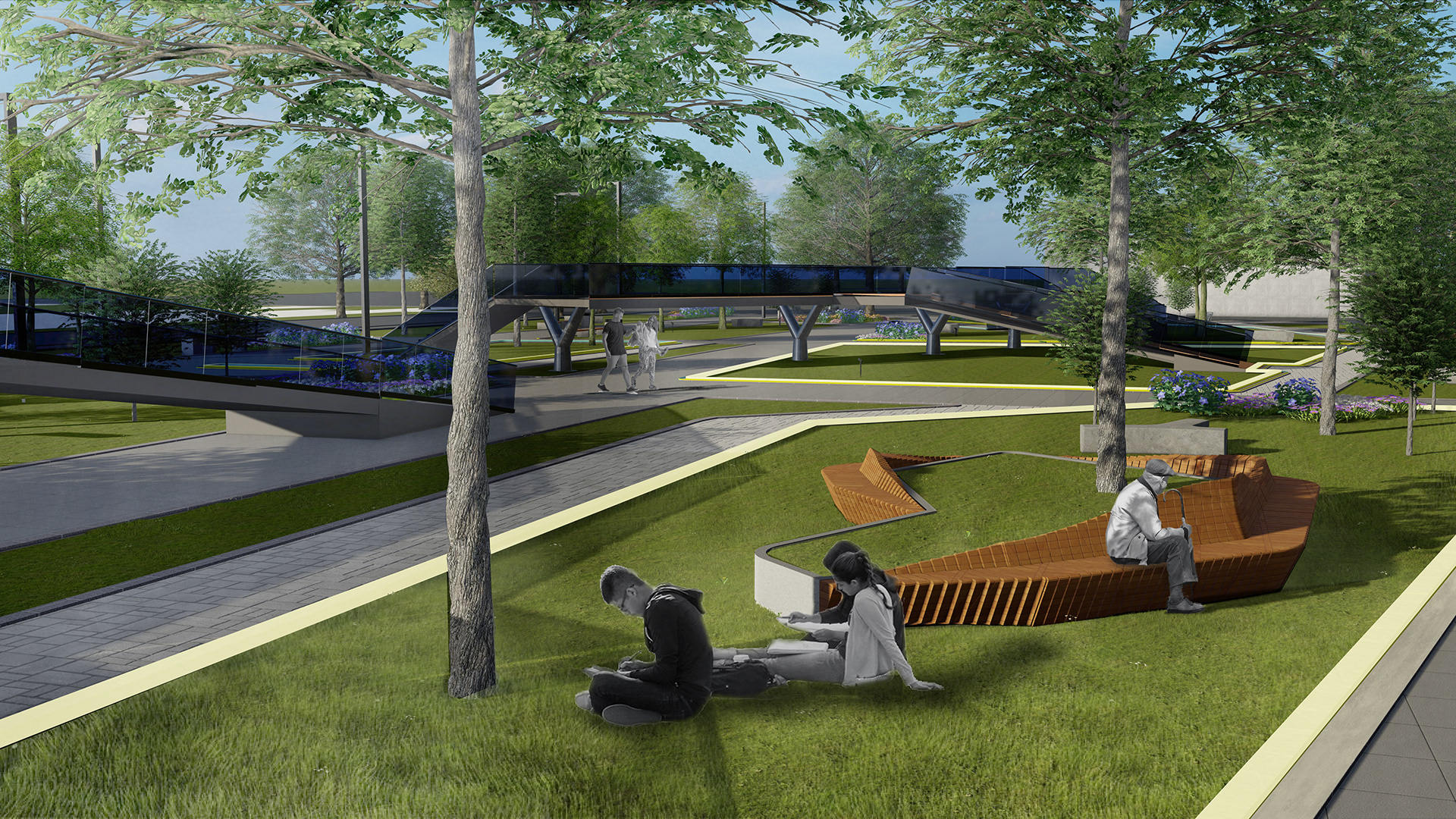 库尔恰托夫市城市环境片段改善概念及总体规划丨哈萨克斯坦库尔恰托夫-12