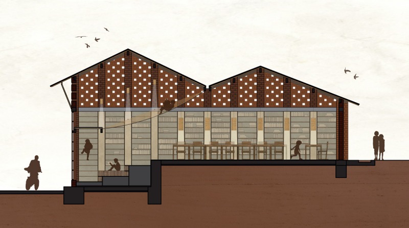 Library of Muyinga（穆因加图书馆）丨布隆迪穆因加丨BC Architects & Studies（BC建筑与研究公司）-35