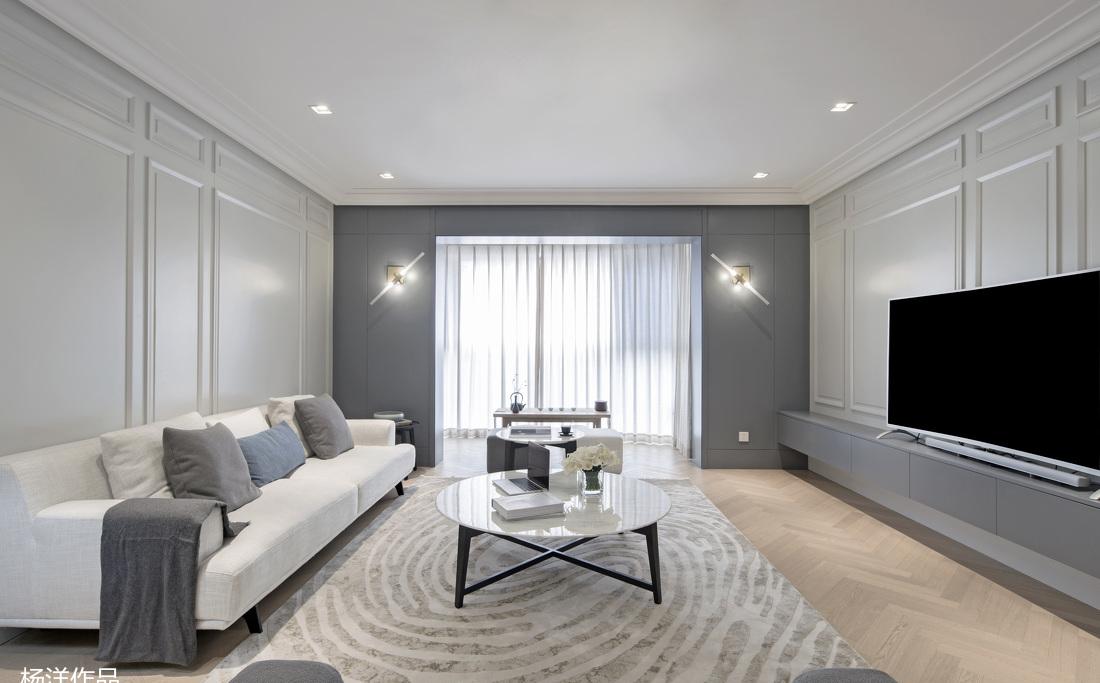 优雅灰色调,打造精致极简空间-7