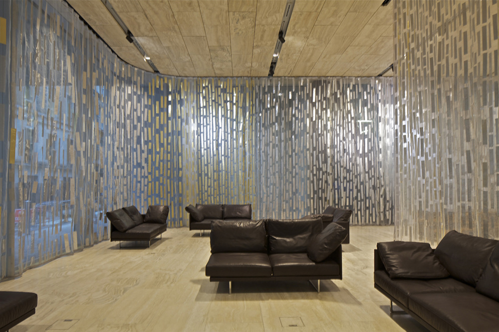 伦敦罗斯柴尔德银行大堂声学与观景过滤窗帘设计丨英国伦敦丨Inside Outside-24