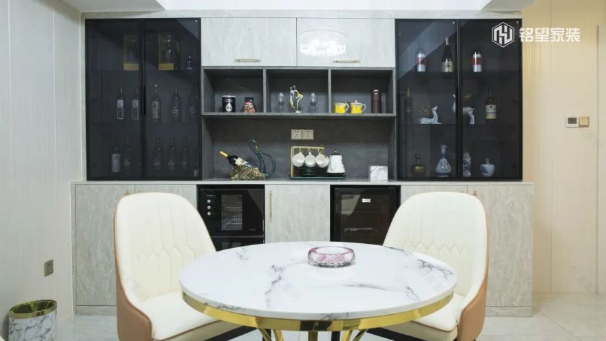 南京印悦府轻奢风格装修案例丨中国南京丨铭望装饰-40