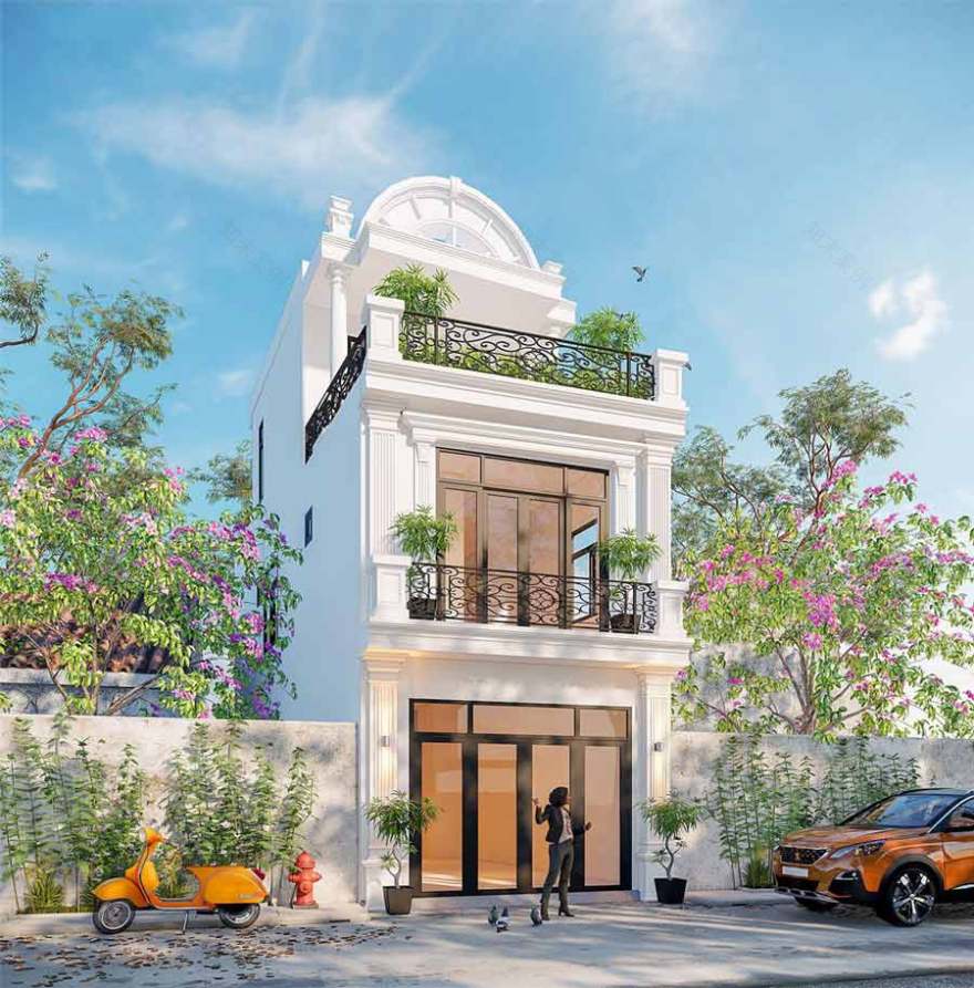 25+ 5·10m 2 层 3 卧室房屋设计案例-14